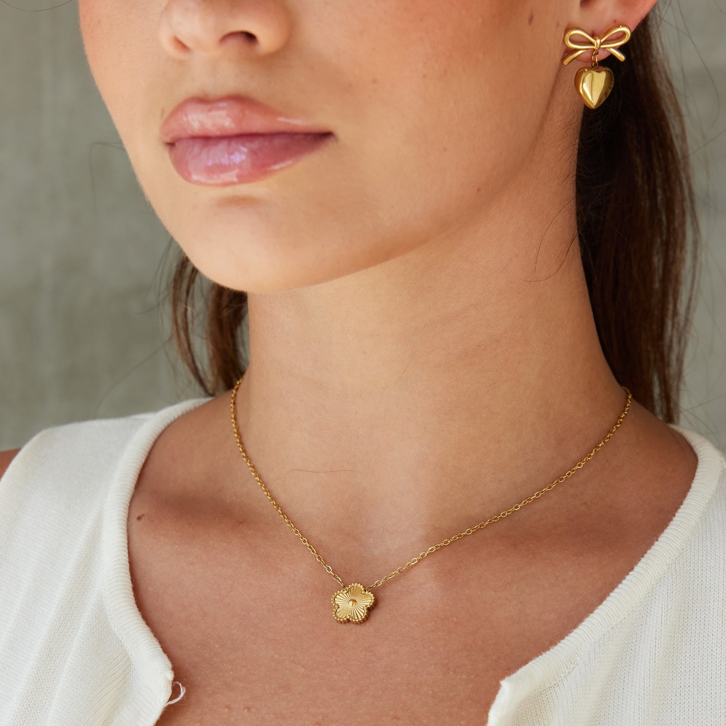 Florence Clover Necklace