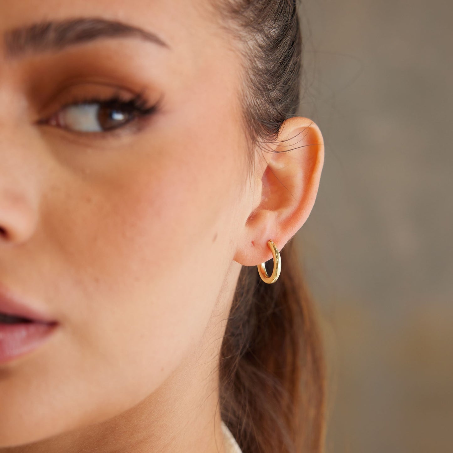 Sienna Classic Hoop Earrings