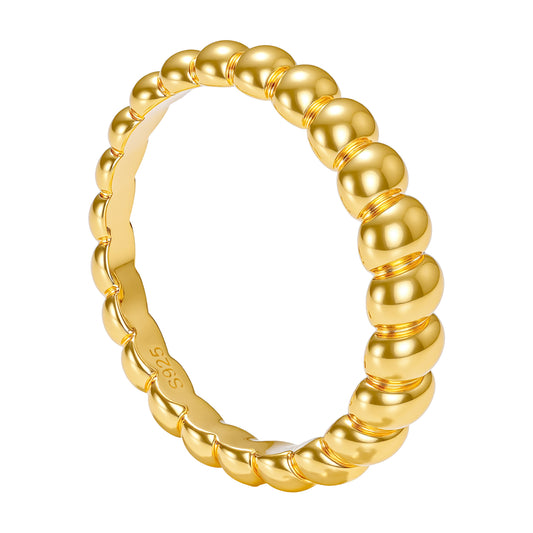 Gold Twist Ring