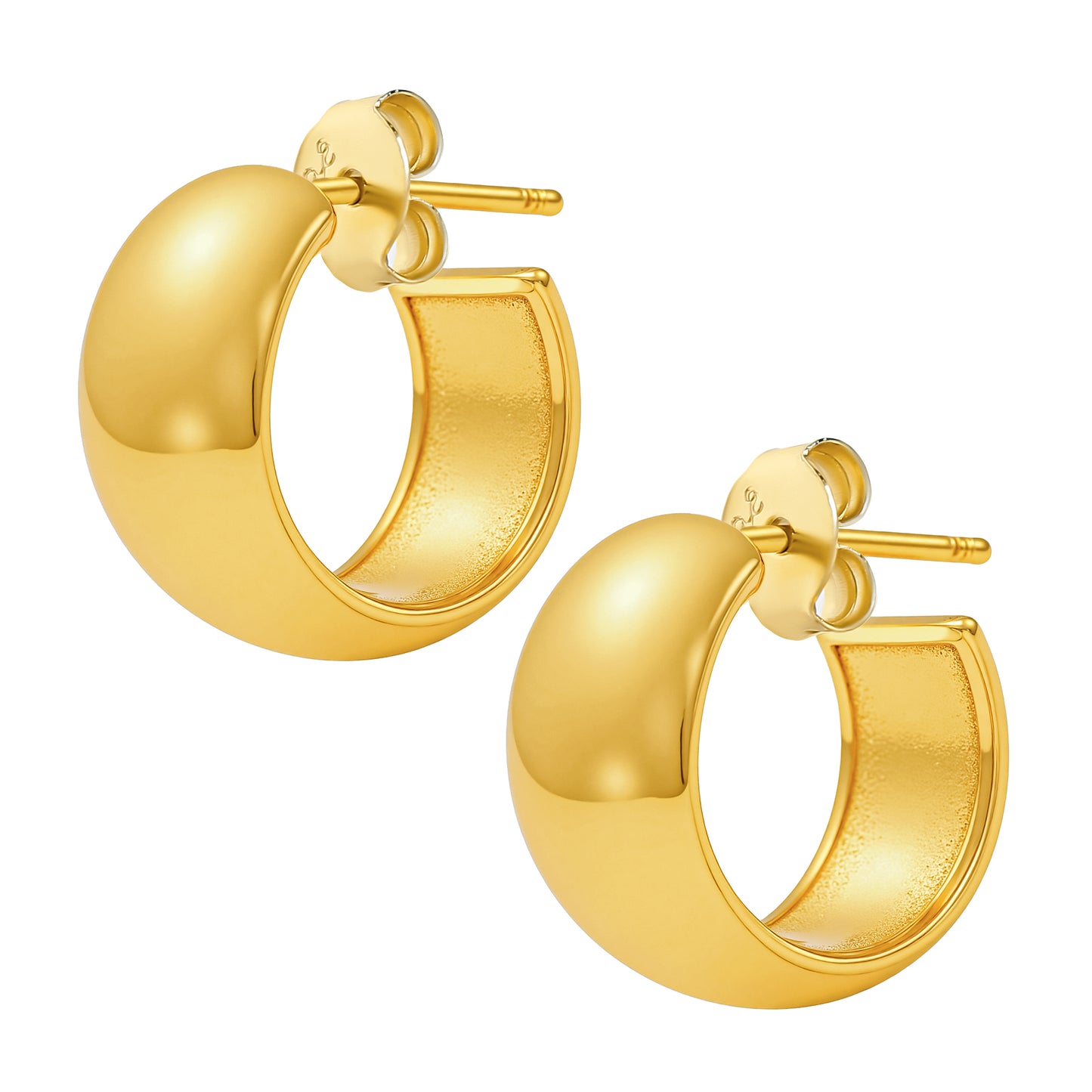 Positano Gold Hoop Earrings