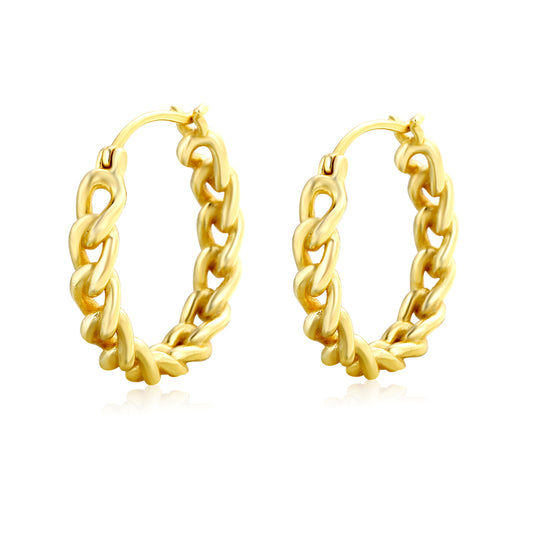 Gold Chain Earrings