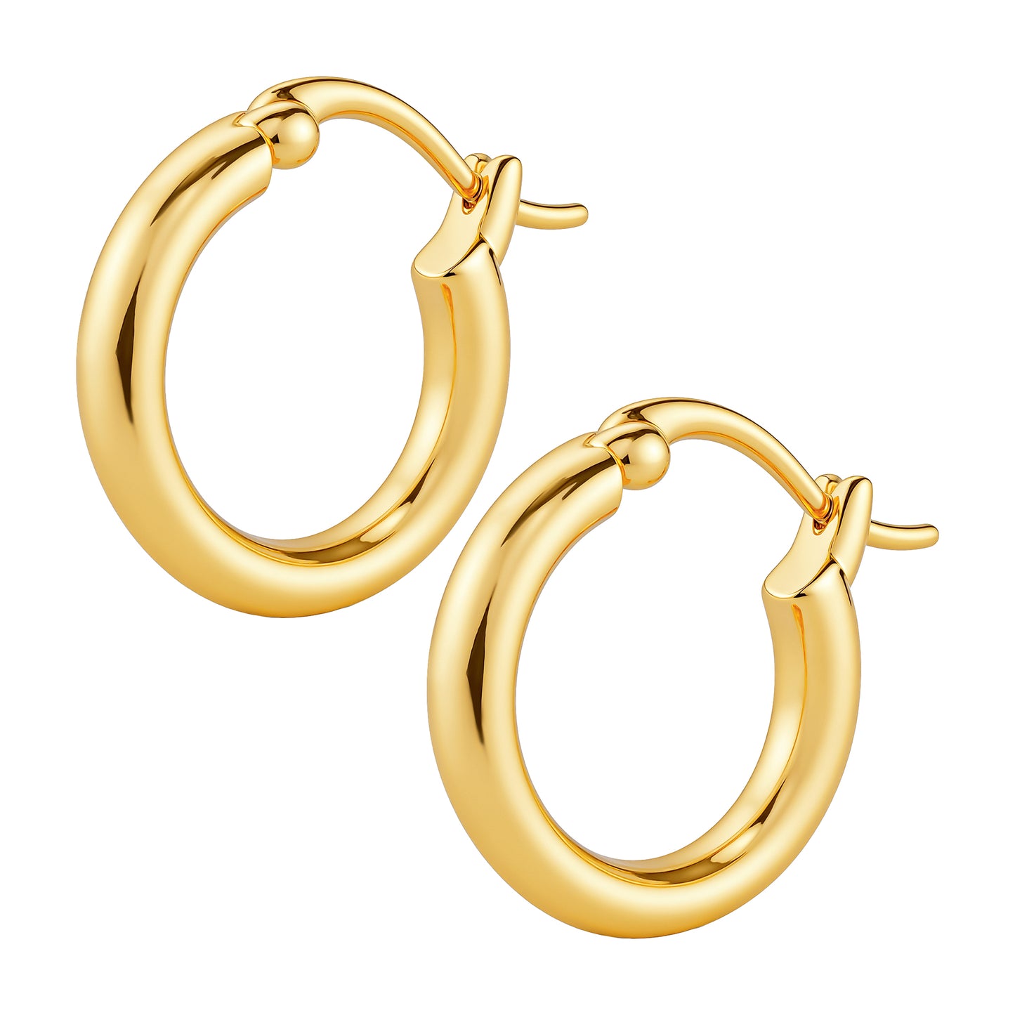 Sienna Classic Hoop Earrings