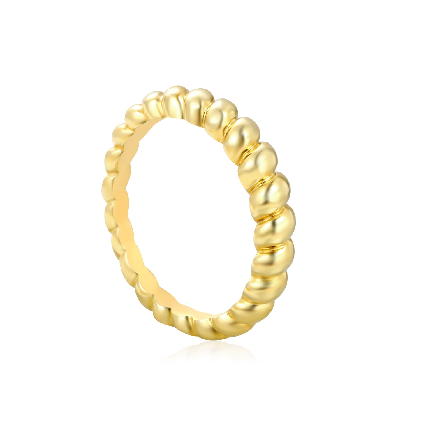 Gold Twist Ring