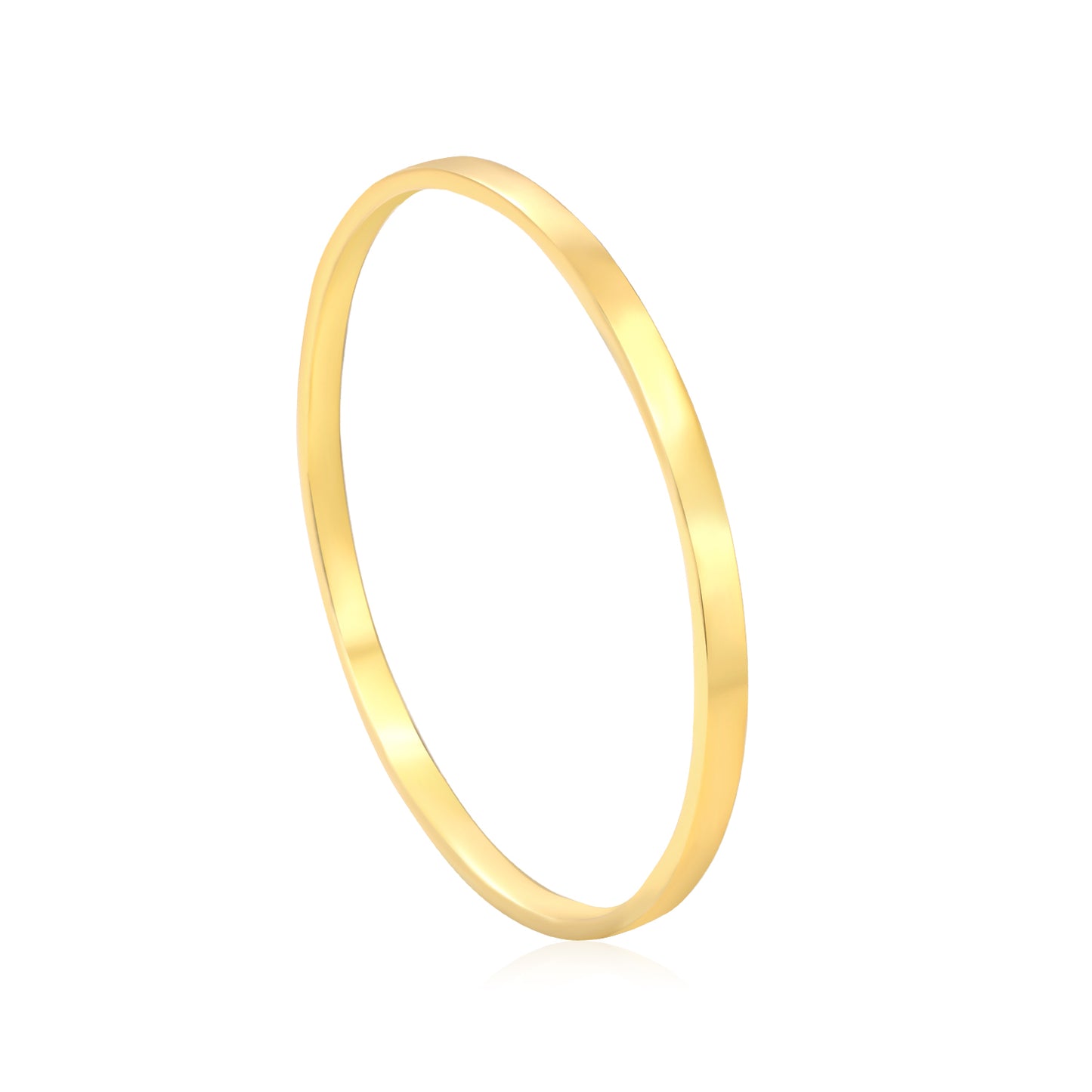 Cali Solid Gold Bangle